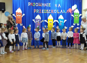 Pasowanie na Przedszkolaka w grupie ,,Misie"