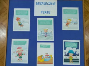 Bezpieczne ferie - bezpieczny Przedszkolak