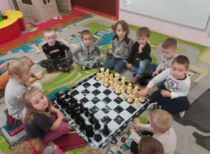 "Mali szachiści" - zajęcia szachowe
