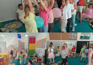Zabawy w grupie Motylki