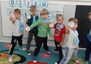 Chłopcy z grupy Biedronki