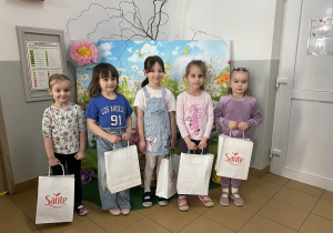 Dzieci, które wzięły udział w konkursie