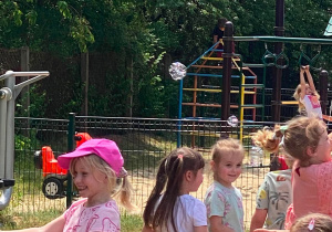 Zabawy ruchowe w Ośrodku Wypoczynkowym
